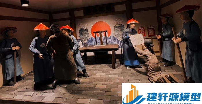 连平陈规除恶绅微缩场景